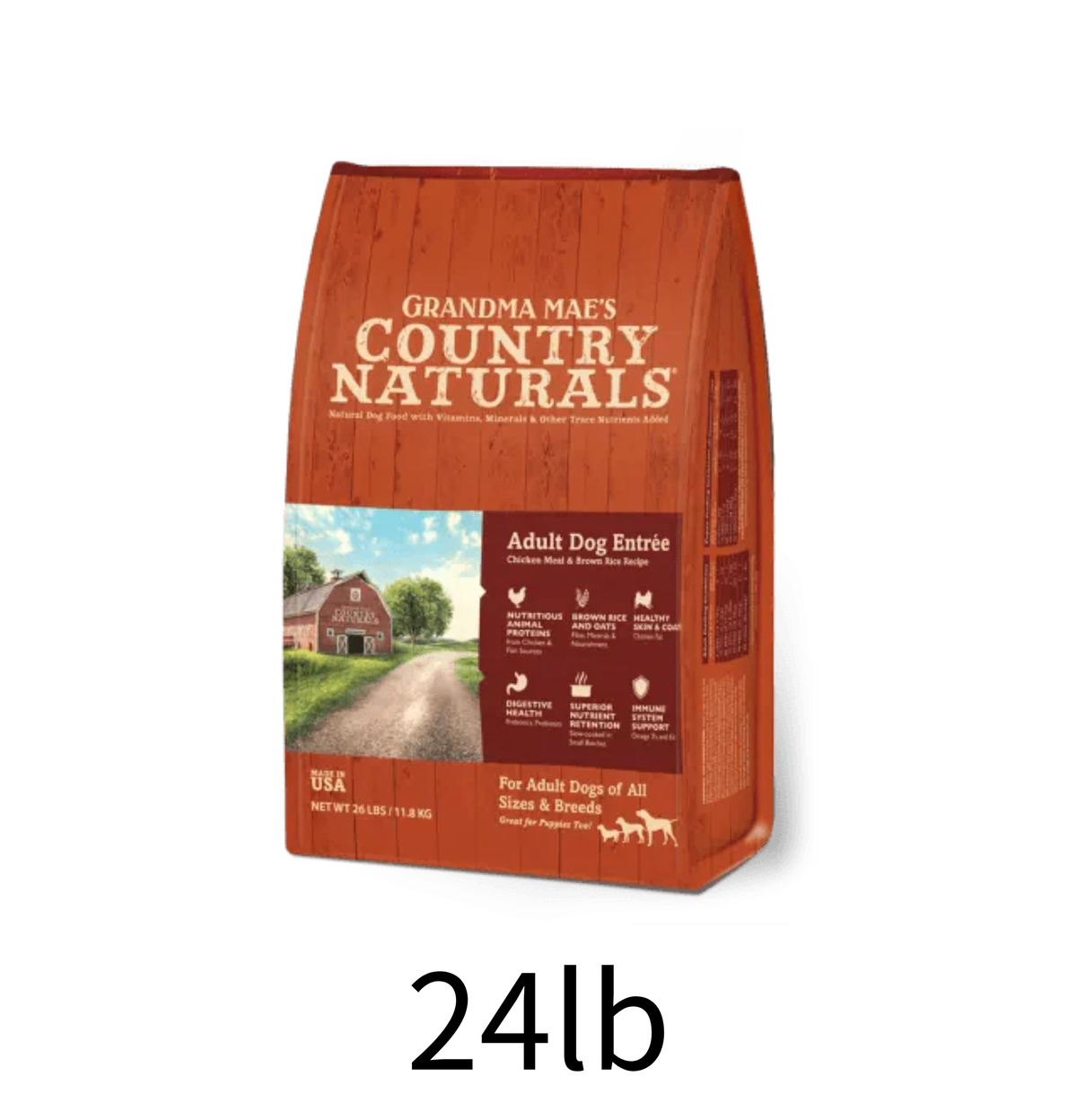 Country Naturals | 鯡魚+雞肉成犬狗乾糧 - Lantau Pet