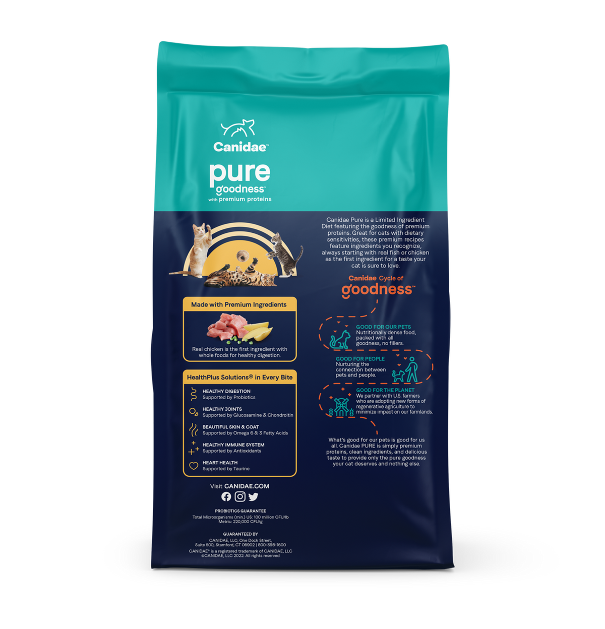 Canidae | 無穀物雞肉貓乾糧 10lb