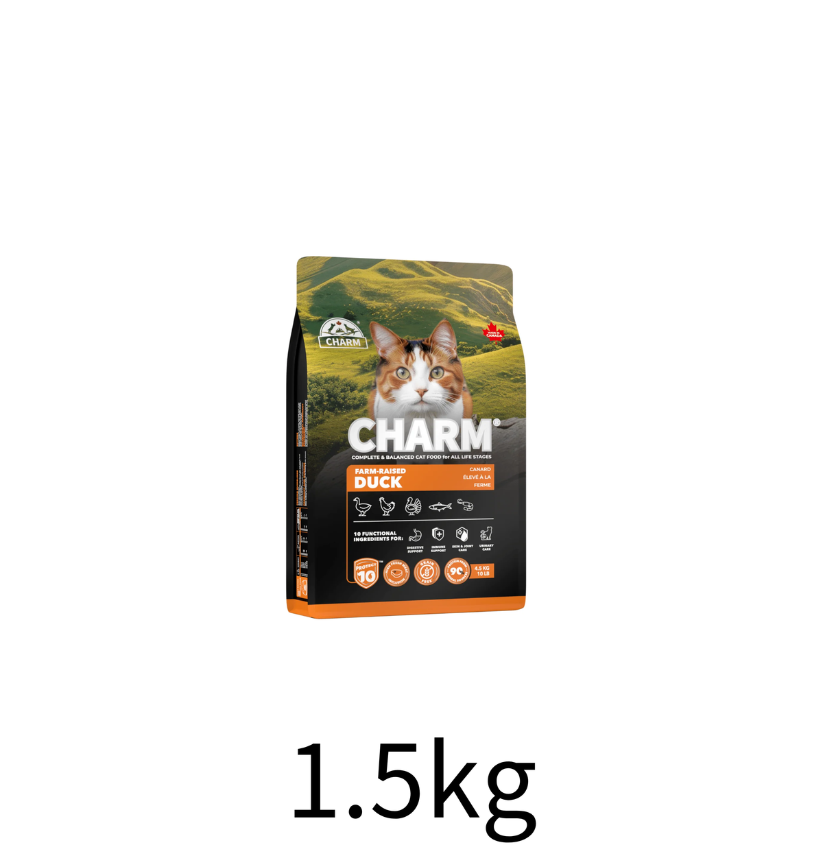 Charm | 無穀物農場鴨肉貓乾糧 - Lantau Pet