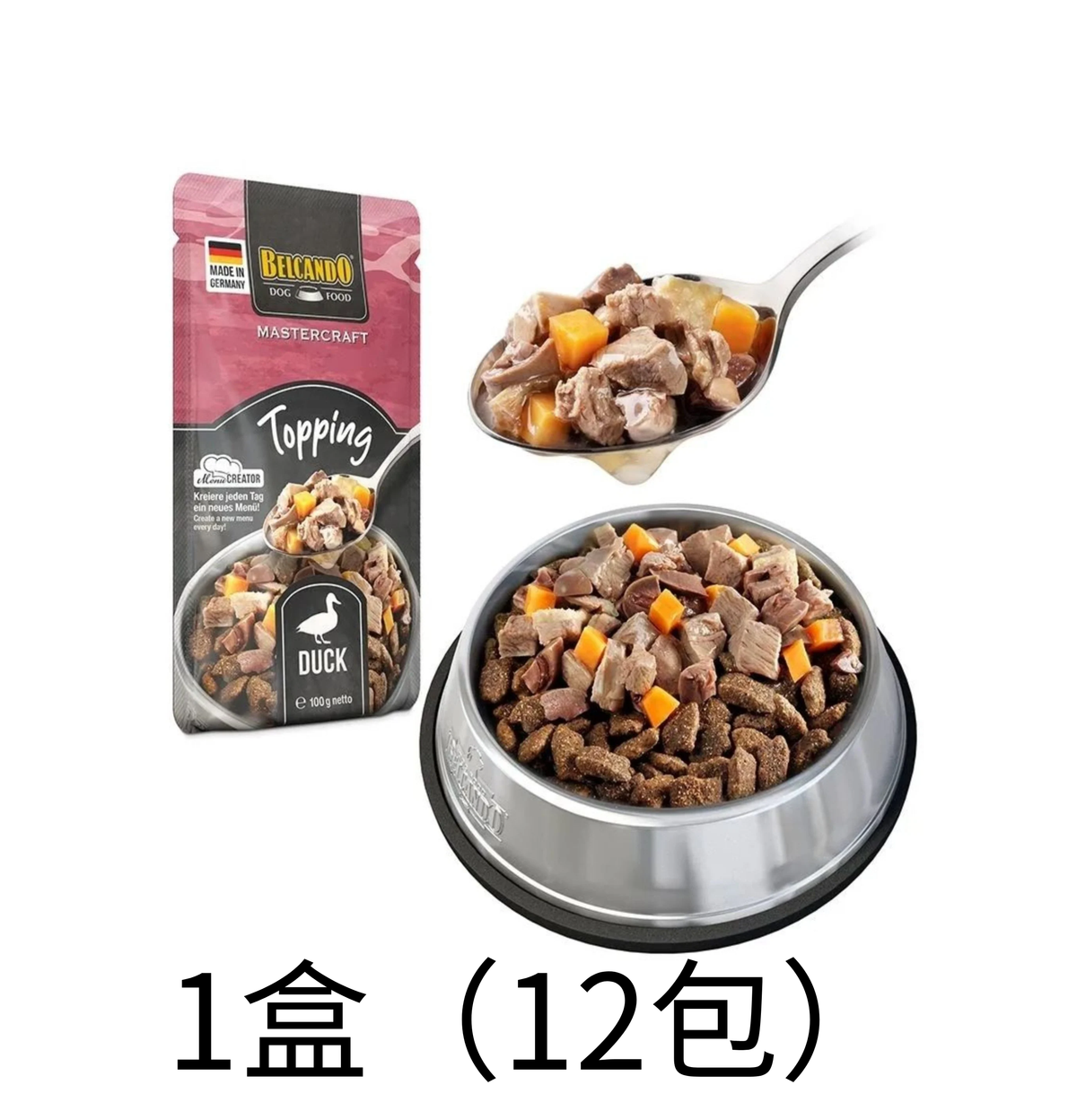 leonardo-belcando-dog-food-duck-with-sweet-potato-1盒(12包) - Lantau Pet