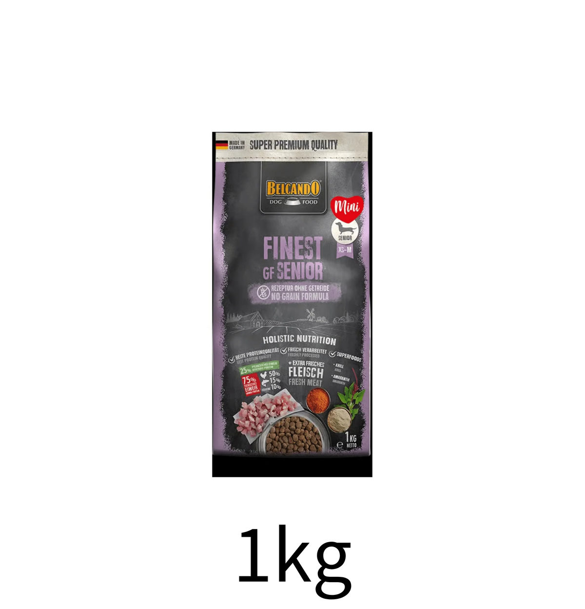 leonardo-belcando-dog-food-finest-gf-senior-1kg - Lantau Pet