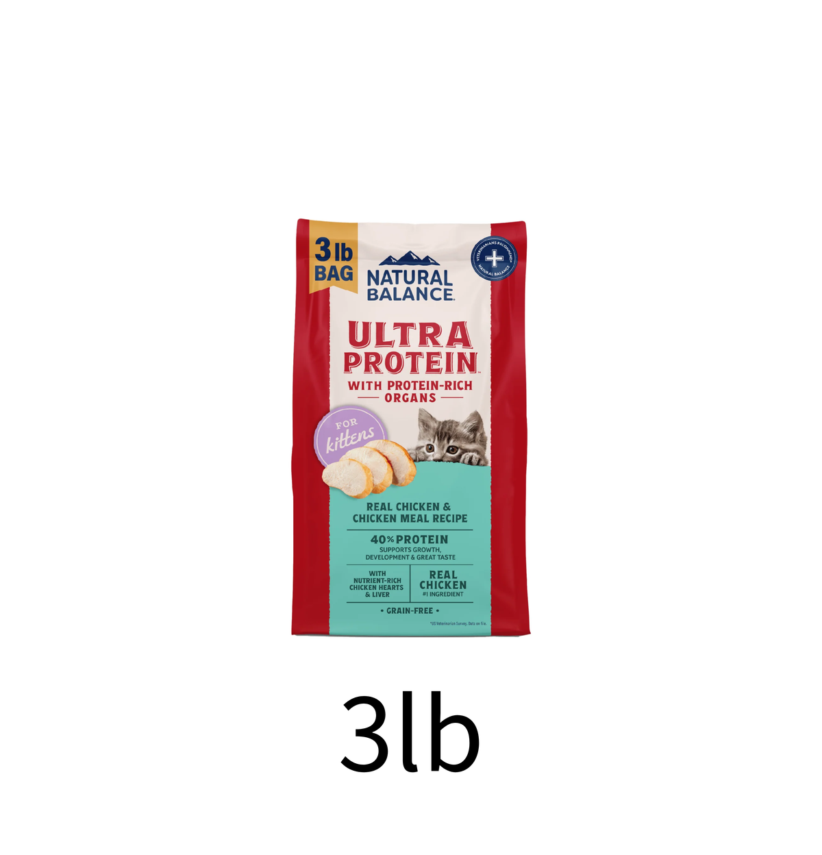 Natural Balance | Ultra Protein 系列 - 頂級雞肉幼貓乾糧 - Lantau Pet