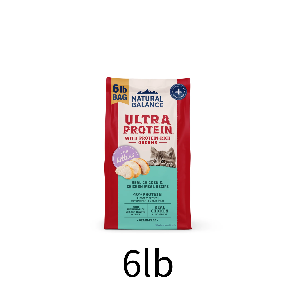 Natural Balance | Ultra Protein 系列 - 頂級雞肉幼貓乾糧 - Lantau Pet