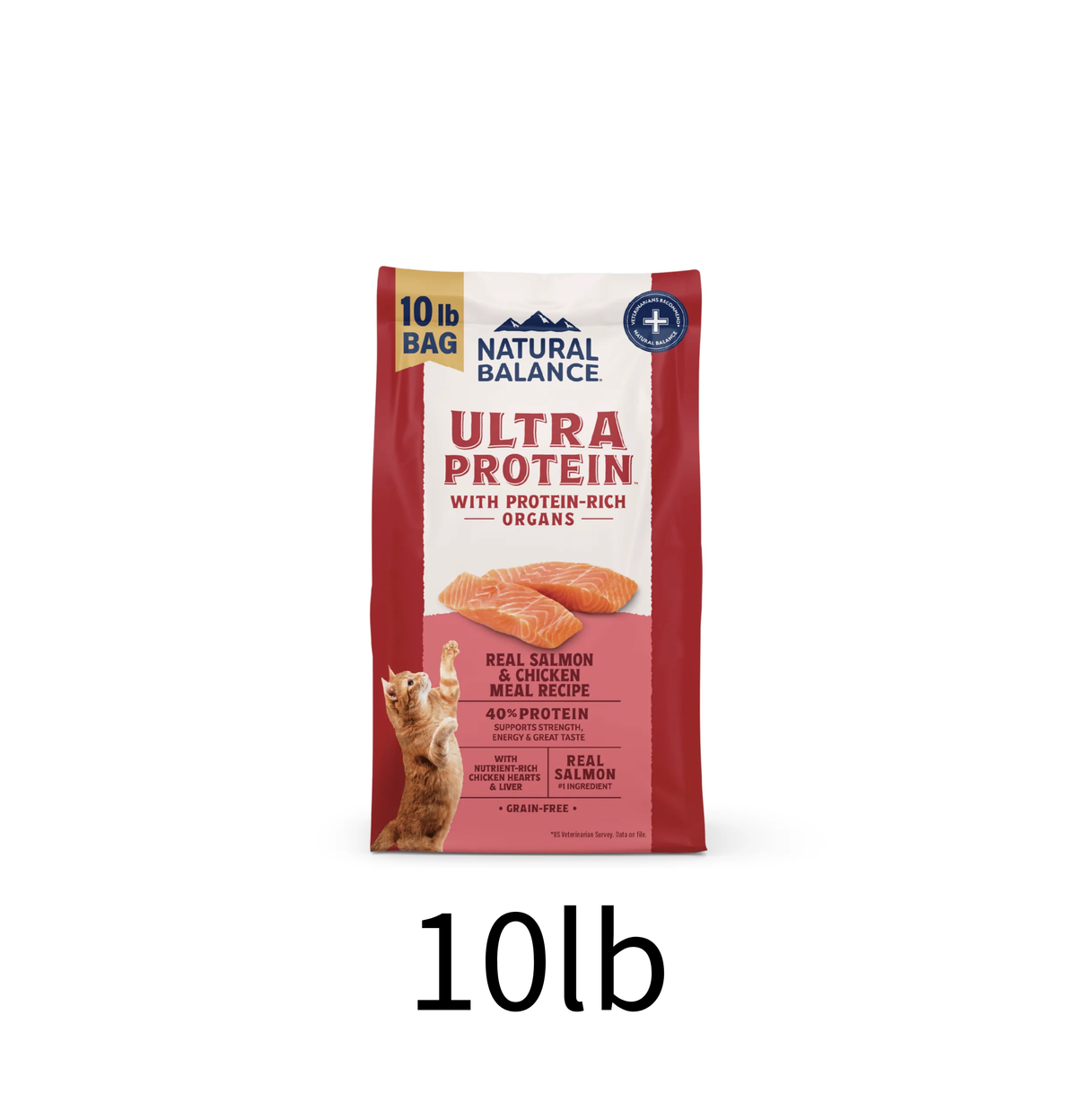 Natural Balance | Ultra Protein 系列 - 頂級三文魚雞肉貓乾糧 - Lantau Pet