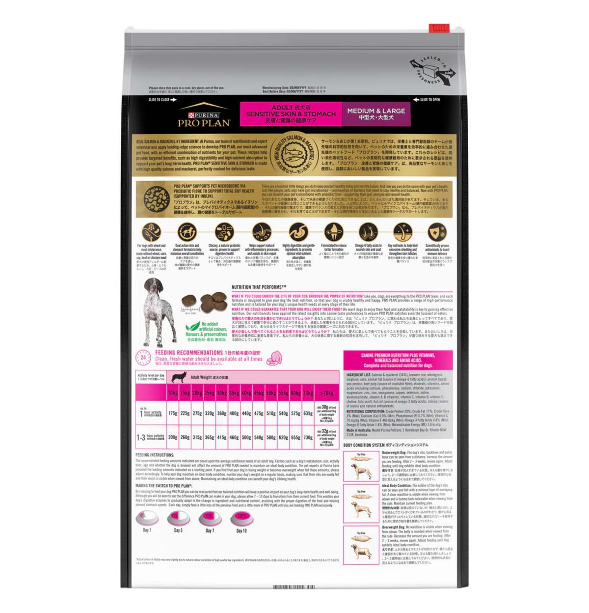 Purina | Pro Plan 成犬敏感皮膚及腸胃配方 (三文魚及鯖魚) 3kg