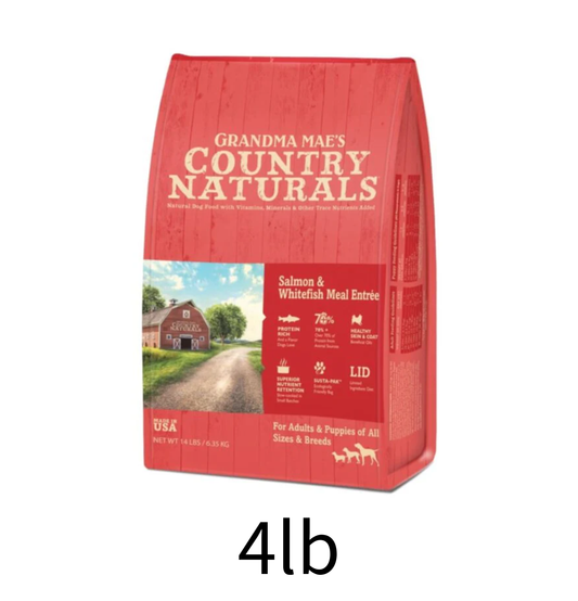 Country Naturals | 三文魚+白鮭魚護目狗乾糧 - Lantau Pet