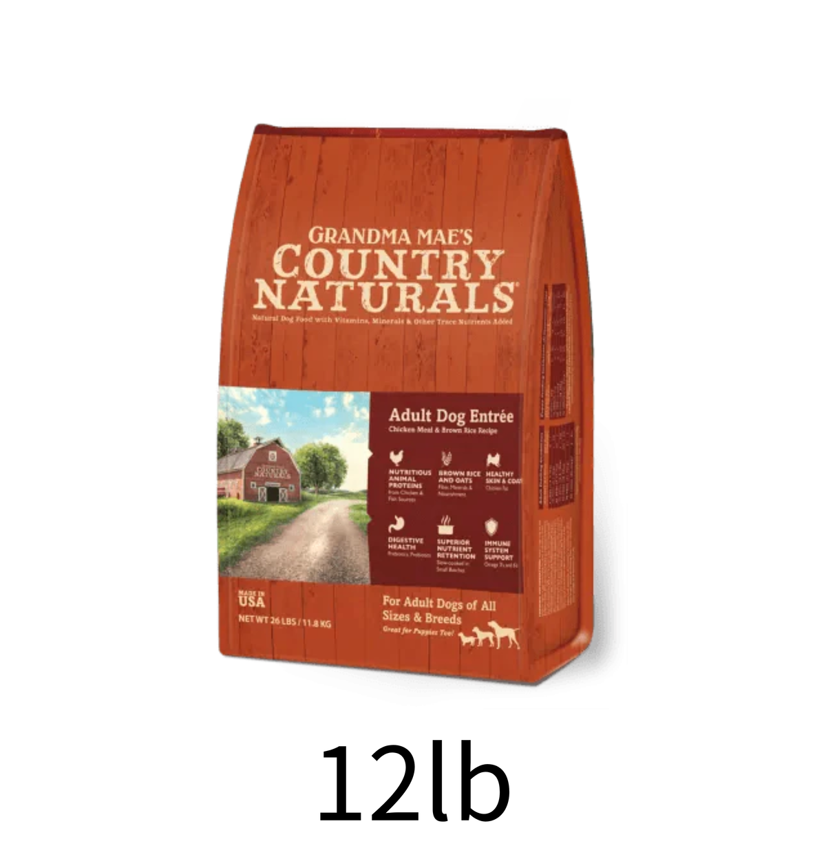 Country Naturals | 鯡魚+雞肉成犬狗乾糧 - Lantau Pet