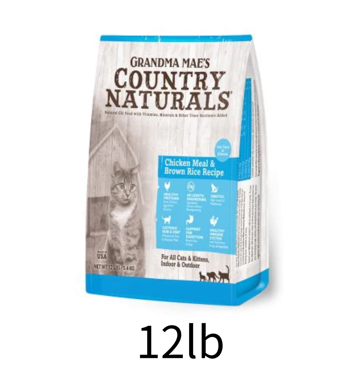 Country Naturals | 鯡魚+雞肉貓乾糧 - Lantau Pet