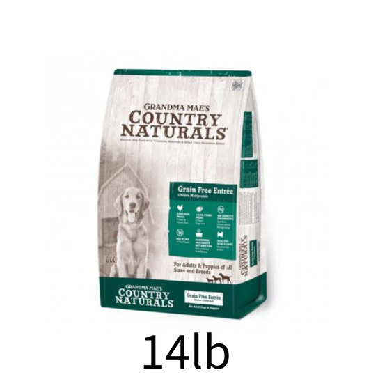 Country Naturals | 無穀物白鮭魚+雞低糖狗乾糧 - Lantau Pet