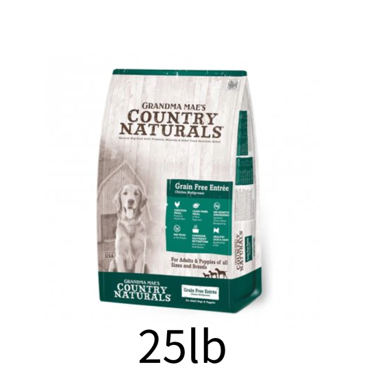 Country Naturals | 無穀物白鮭魚+雞低糖狗乾糧 - Lantau Pet