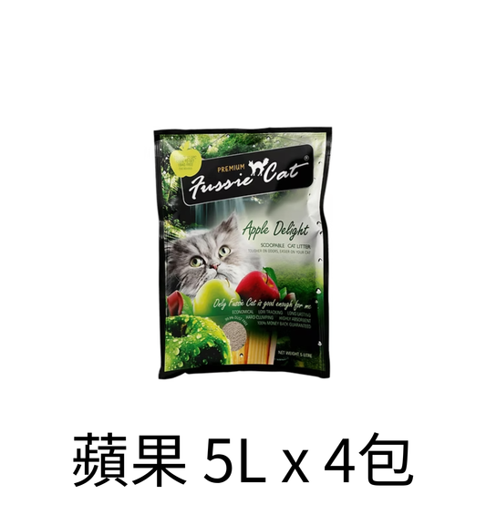 Fussie Cat | 蘋果味礦物貓砂 - Lantau Pet