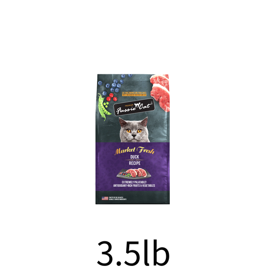 Fussie Cat | 鵪鶉+鴨肉貓乾糧 - Lantau Pet