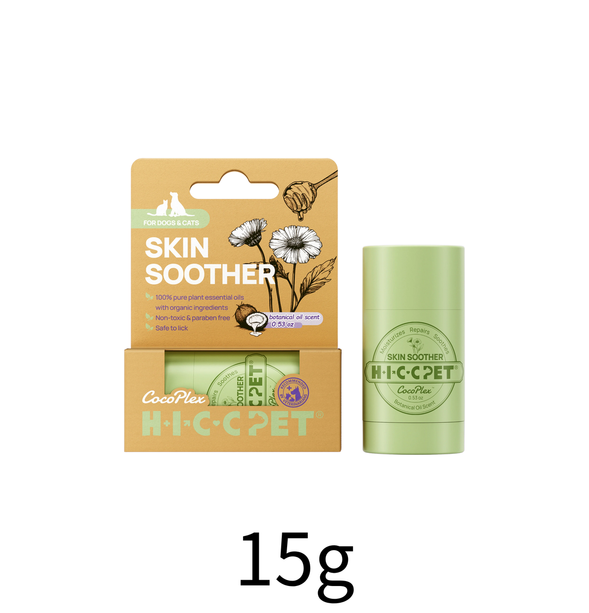 HICCPET |  寵物修護皮膚膏（貓狗適用） - 15g - Lantau Pet