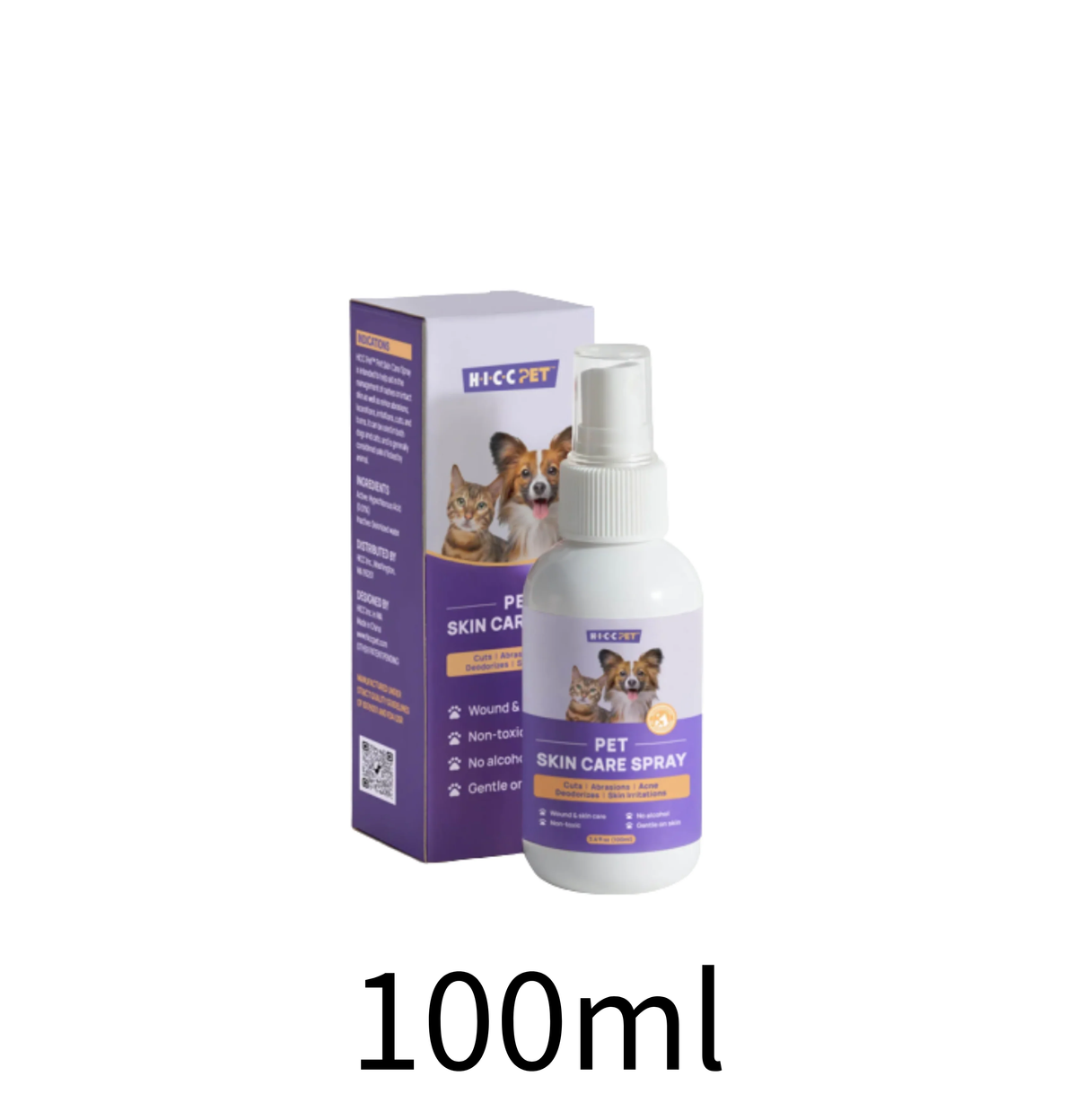 HICCPET | 寵物皮膚護理噴霧（貓狗適用） - Lantau Pet