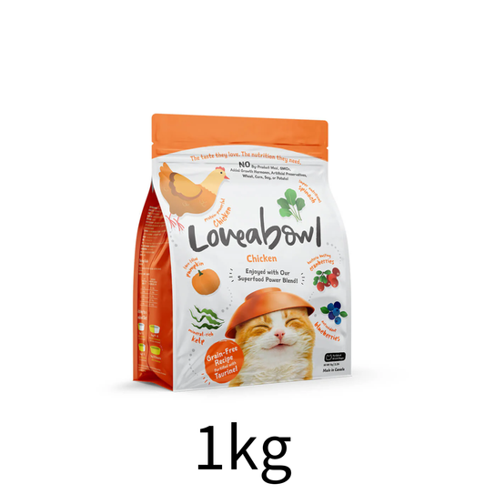 Loveabowl | 無穀物走地雞肉貓乾糧- Lantau Pet