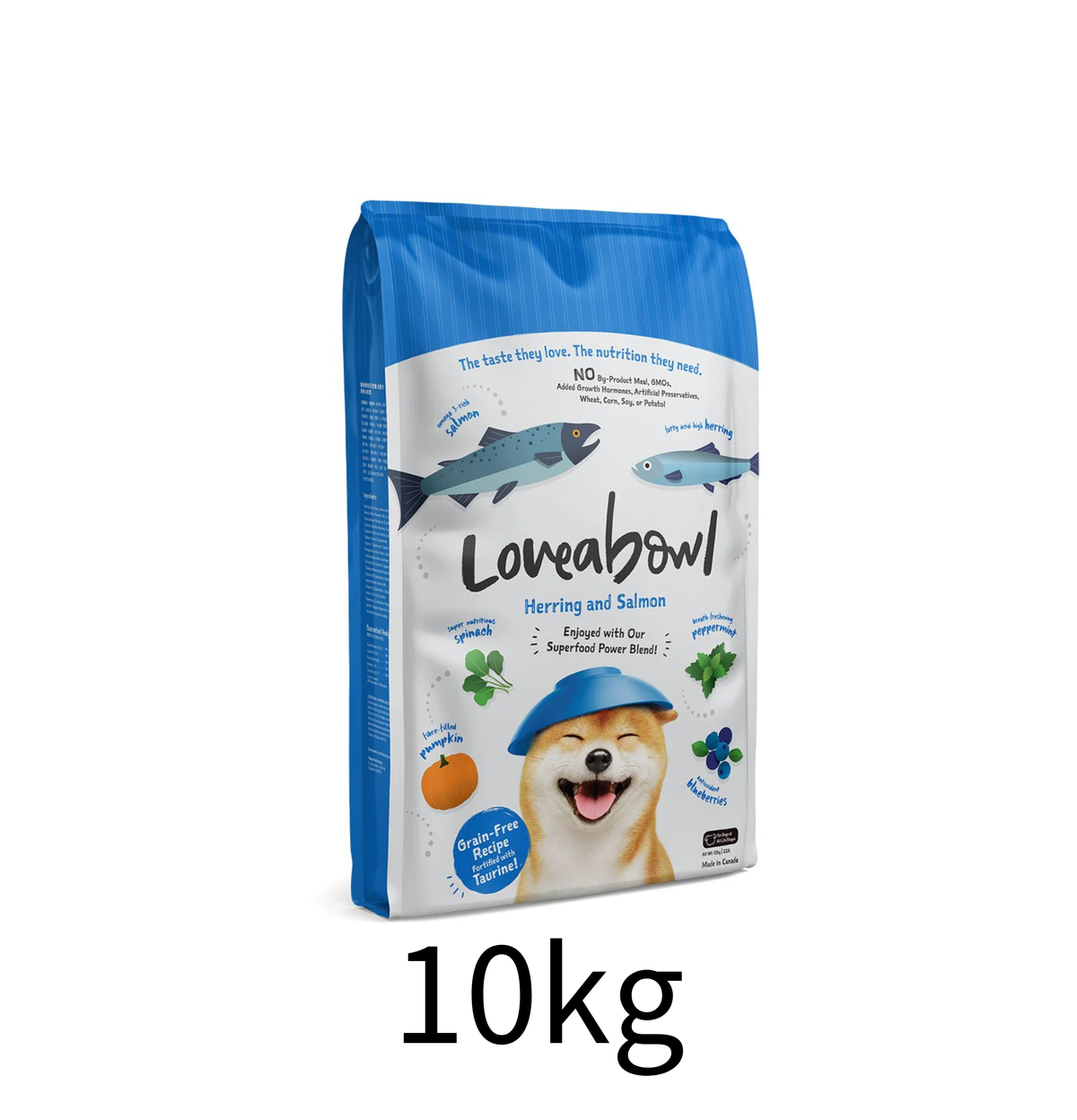 Loveabowl | 無穀物希靈魚+三文魚海鮮狗乾糧- Lantau Pet