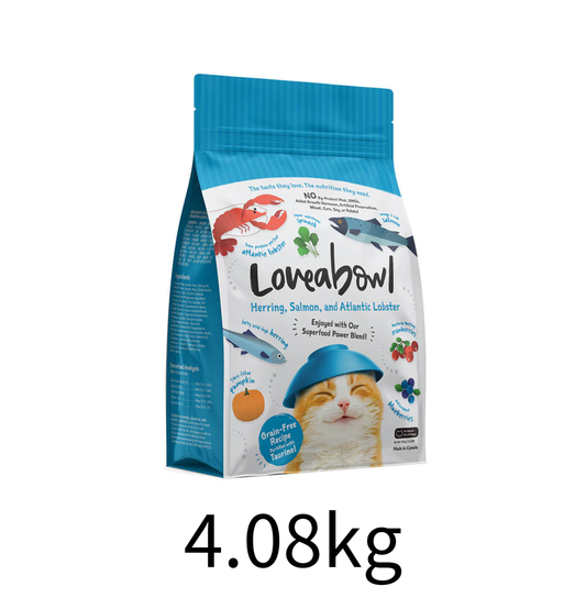 Loveabowl | 無穀物龍蝦+雙魚海鮮貓乾糧- Lantau Pet
