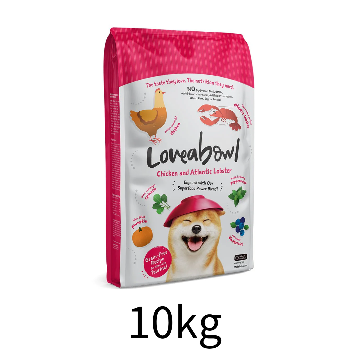 Loveabowl | 無穀物龍蝦+雞肉海陸狗乾糧- Lantau Pet
