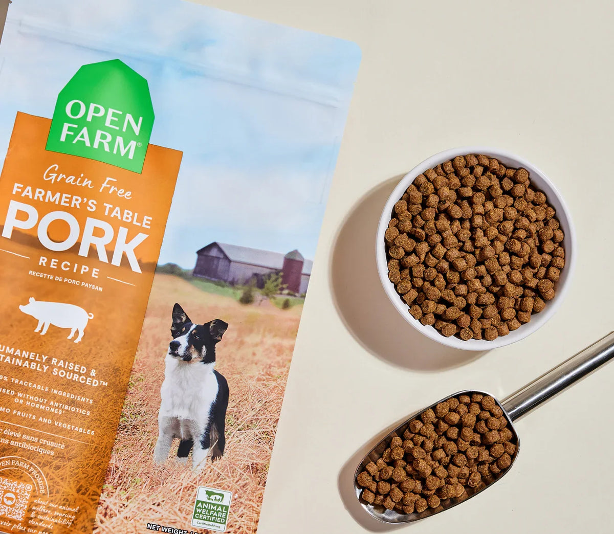 Open Farm | 無穀物豚肉蔬菜配方狗乾糧 11lb