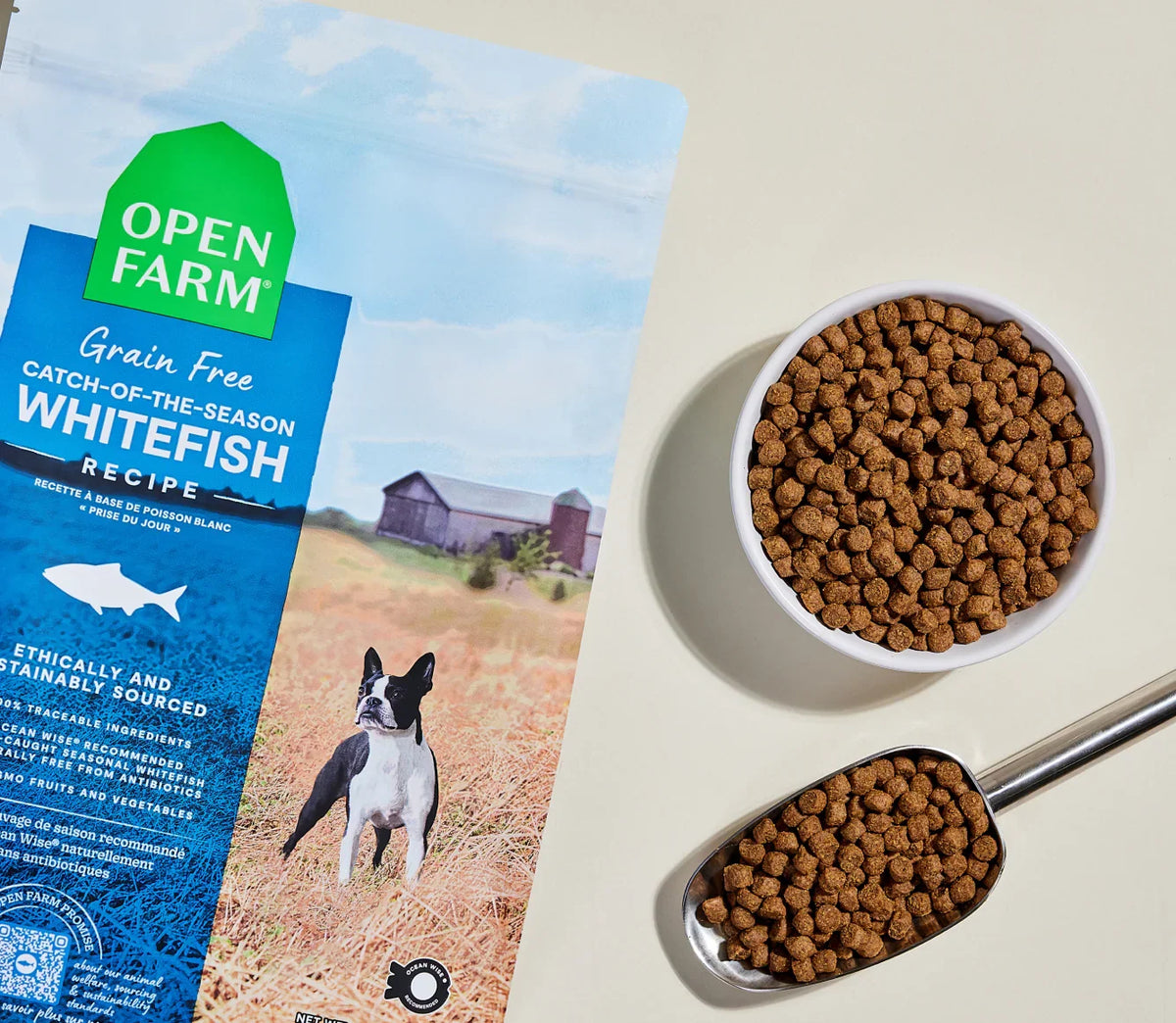 Open Farm | 無穀物海捕時令白魚扁豆配方狗乾糧 22lb