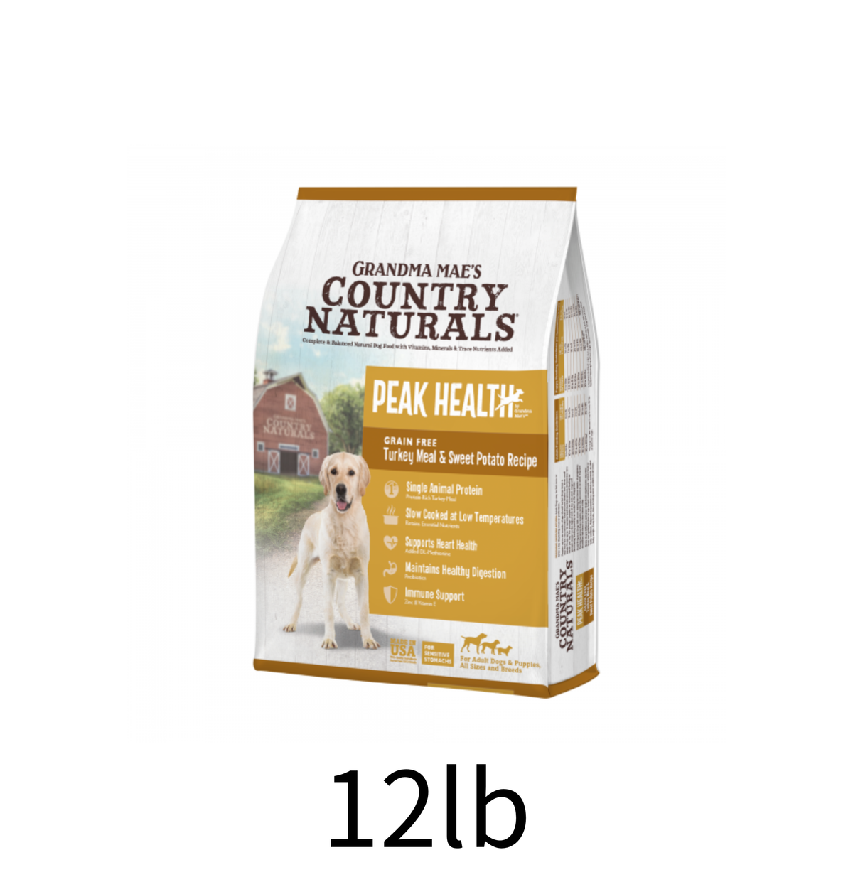 Country Naturals | 無穀物火雞防敏狗乾糧 - 12lb