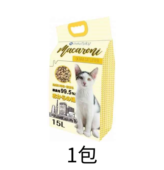 Shukufuku | 雙通豆腐貓砂 15L - 1包