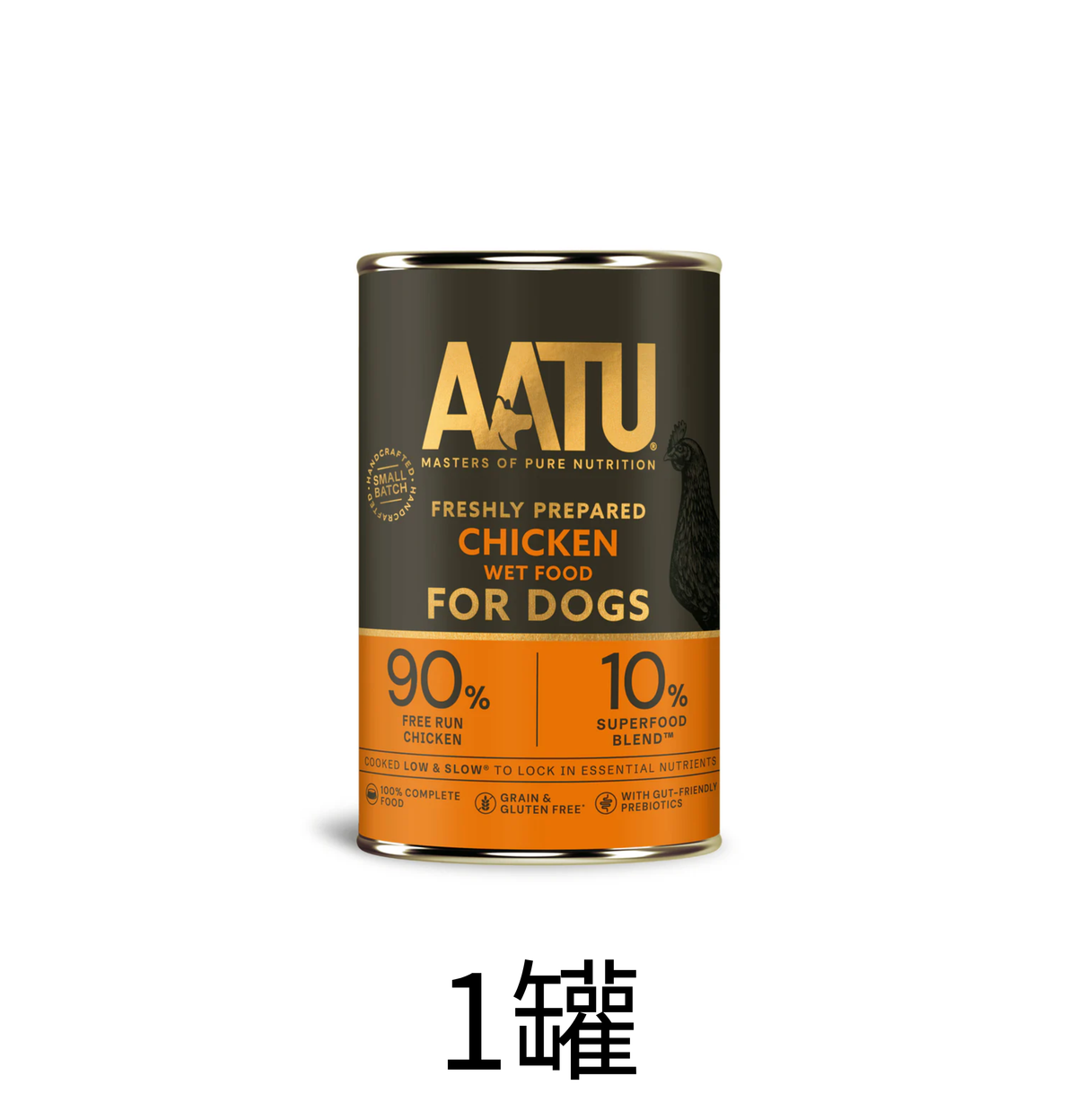 AATU | 雞肉主食狗罐頭 400g x1罐