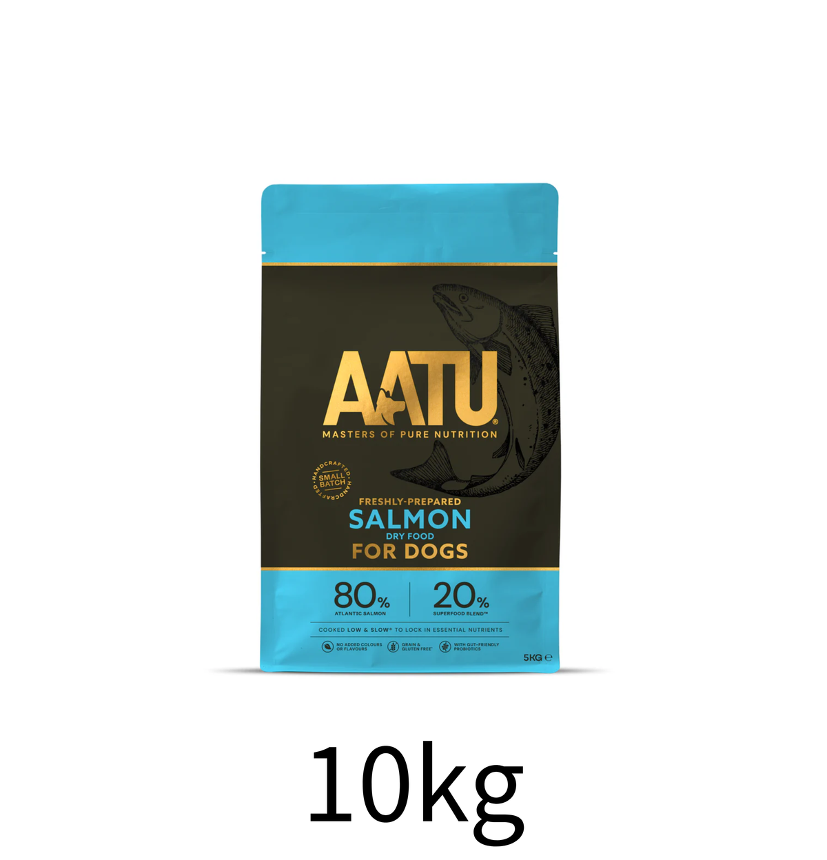AATU | 無穀物野生三文魚防敏天然狗乾糧 10kg