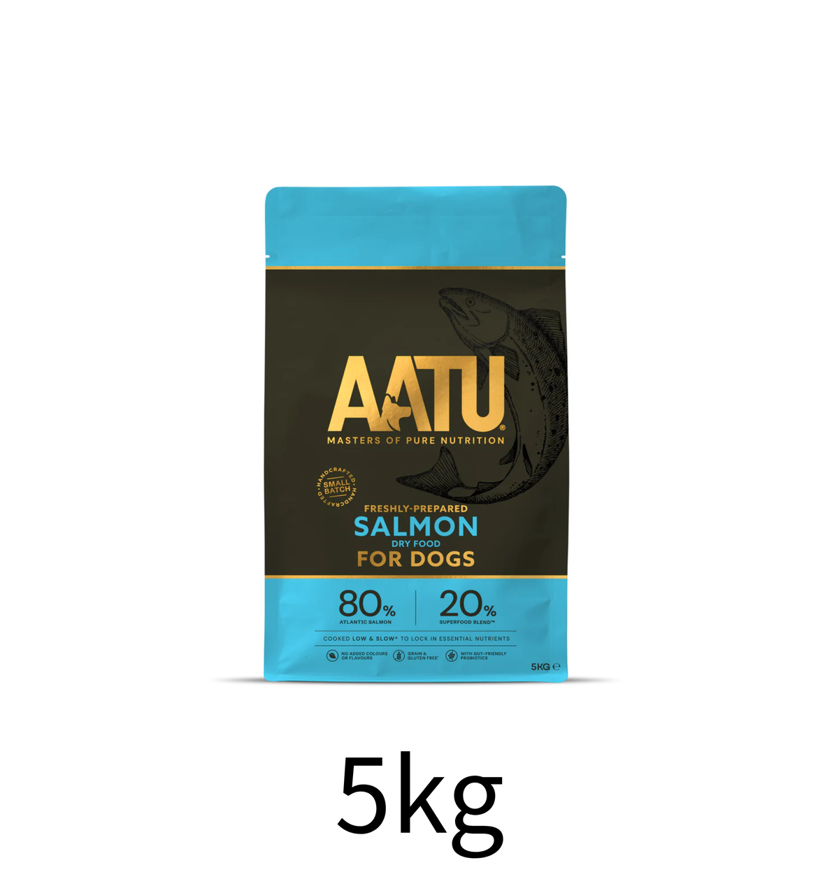AATU | 無穀物野生三文魚防敏天然狗乾糧 5kg