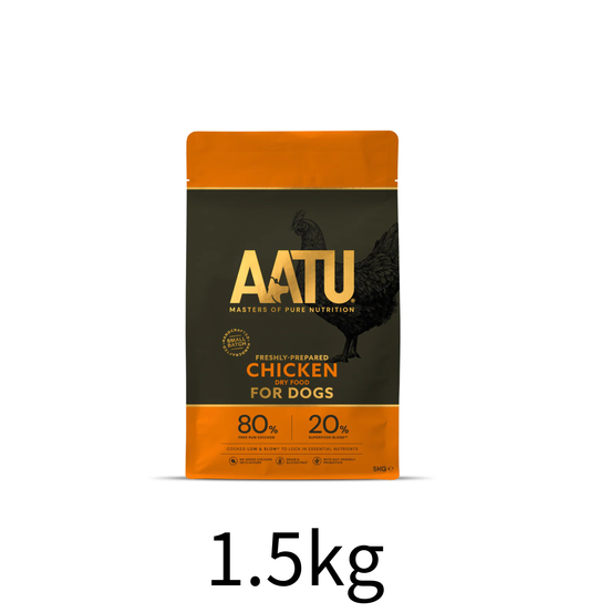 AATU | 無穀物走地雞肉低敏天然狗乾糧 1.5kg