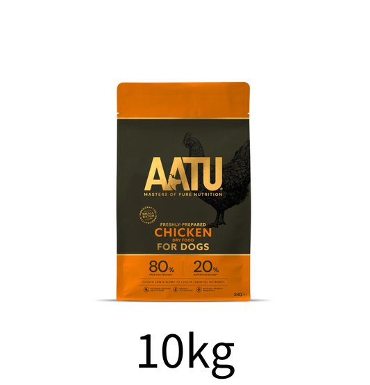 AATU | 無穀物走地雞肉低敏天然狗乾糧 10kg