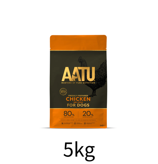 AATU | 無穀物走地雞肉低敏天然狗乾糧 5kg