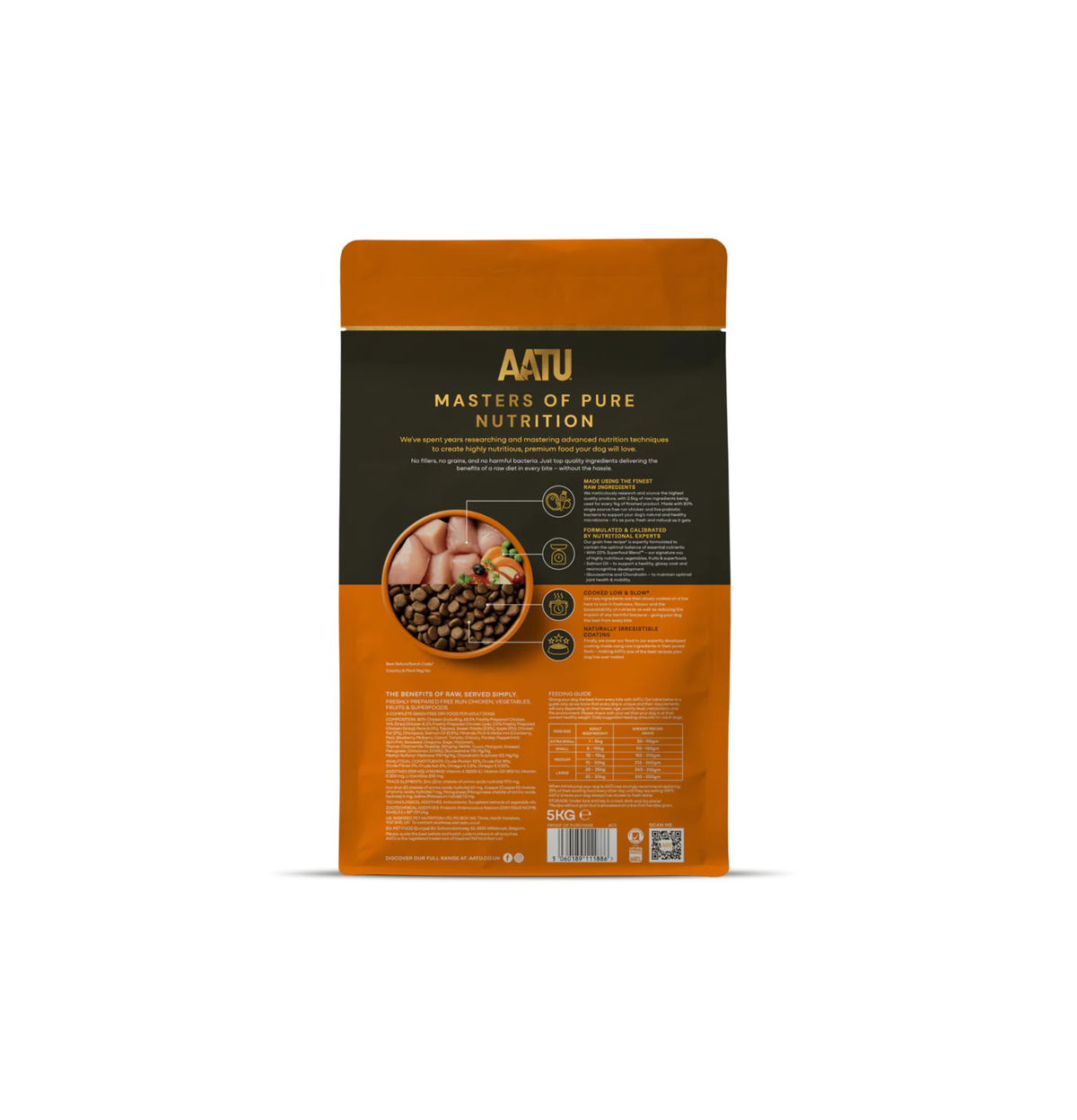 AATU | 無穀物走地雞肉低敏天然狗乾糧 10kg