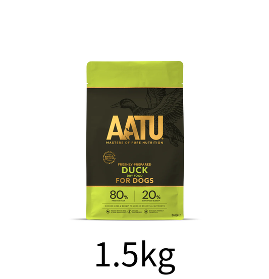 AATU | 無穀物走地鴨肉低敏天然狗乾糧 1.5kg