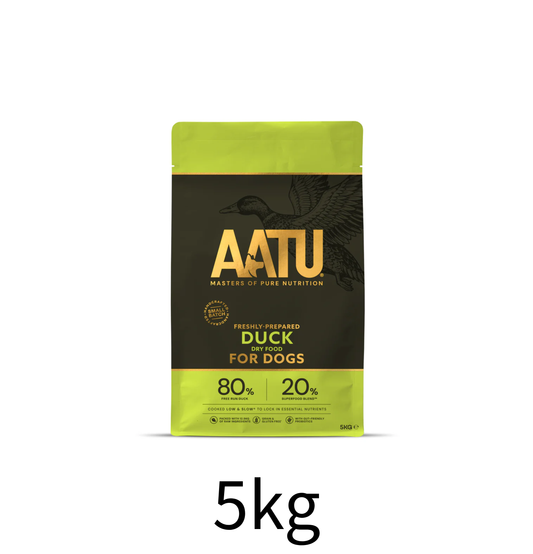 AATU | 無穀物走地鴨肉低敏天然狗乾糧 5kg