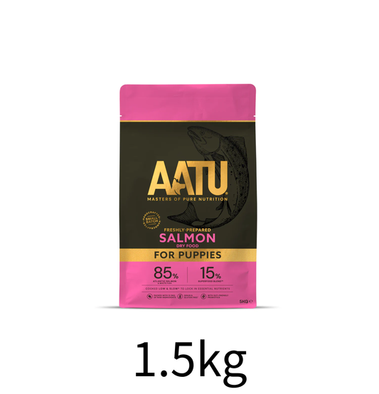 AATU | 無穀物三文魚天然低敏幼犬糧 1.5kg