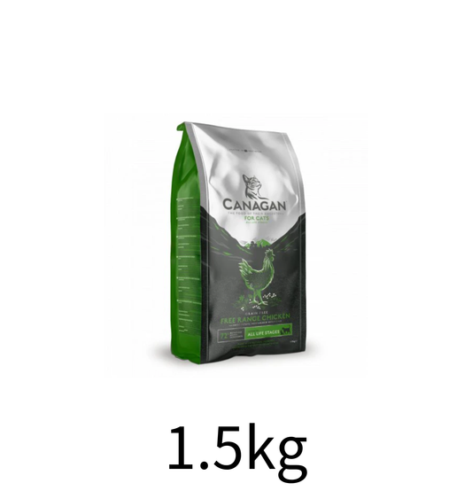 Canagan | 無穀物走地雞貓乾糧 1.5kg