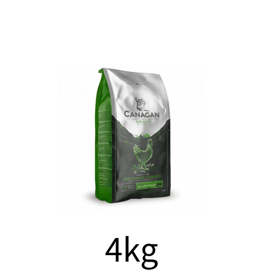 Canagan | 無穀物走地雞貓乾糧 4kg