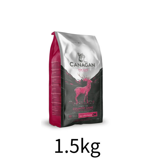 Canagan | 無穀物田園野味貓乾糧 1.5kg