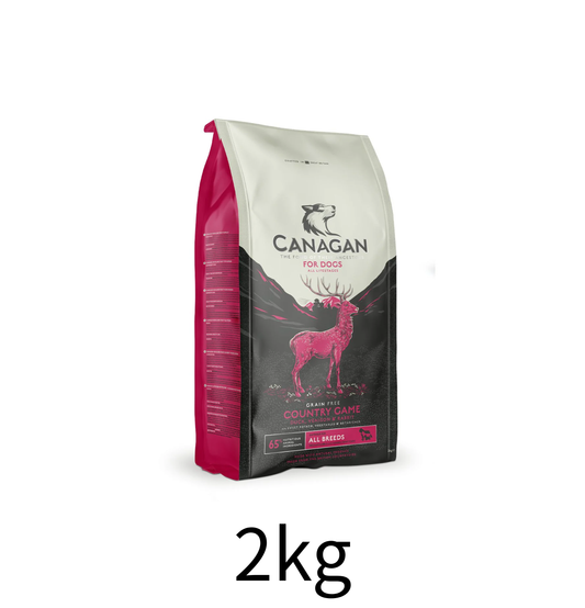 Canagan | 無穀物田園野味狗乾糧（原粒）2kg