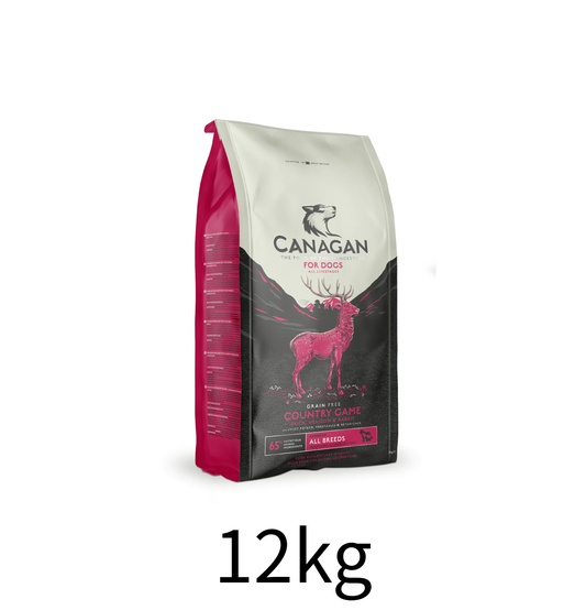 Canagan | 無穀物田園野味狗乾糧（原粒）12kg