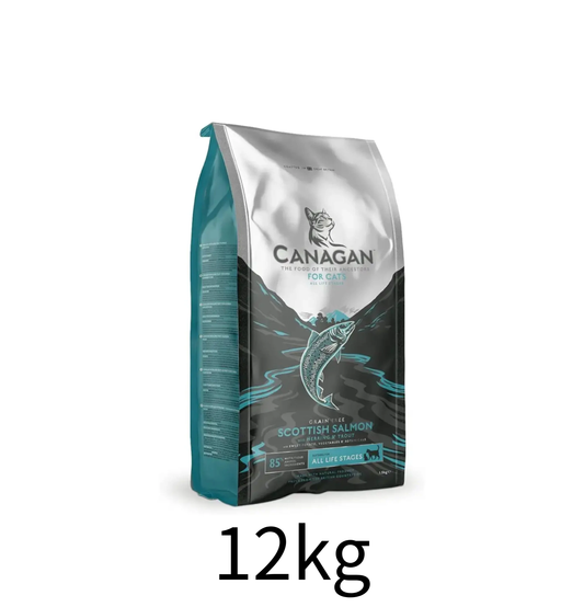 Canagan | 無穀物蘇格蘭三文魚狗乾糧（原粒）12kg