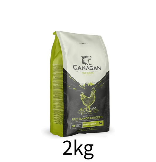 Canagan | 無穀物走地雞小型犬狗乾糧 2kg