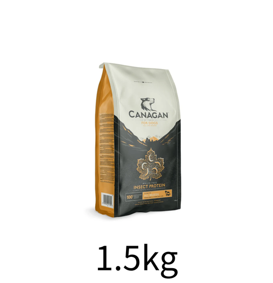 Canagan | 無穀物蟲蟲蛋白配方狗乾糧 1.5kg