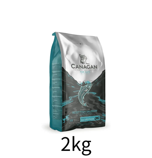 Canagan | 無穀物蘇格蘭三文魚狗乾糧（原粒）2kg