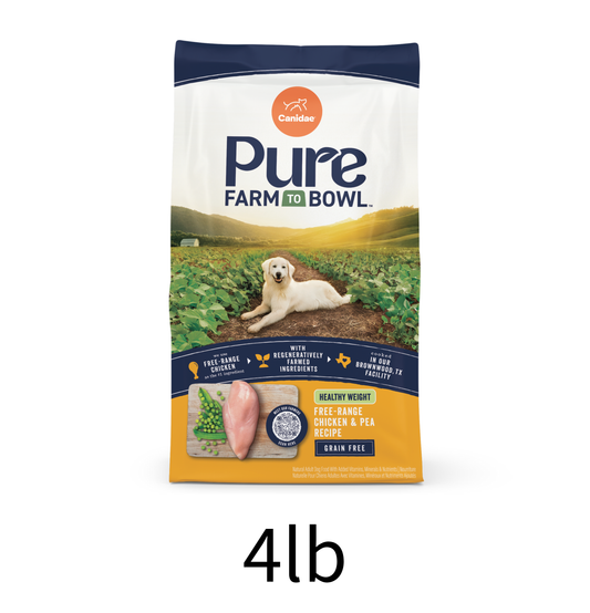Canidae | Pure 無穀物無穀物體重控制配方 (雞肉&豌豆)狗乾糧 4lb
