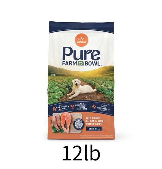 Canidae | Pure 無穀物海洋成犬(三文魚&甜薯)配方狗乾糧 12lb