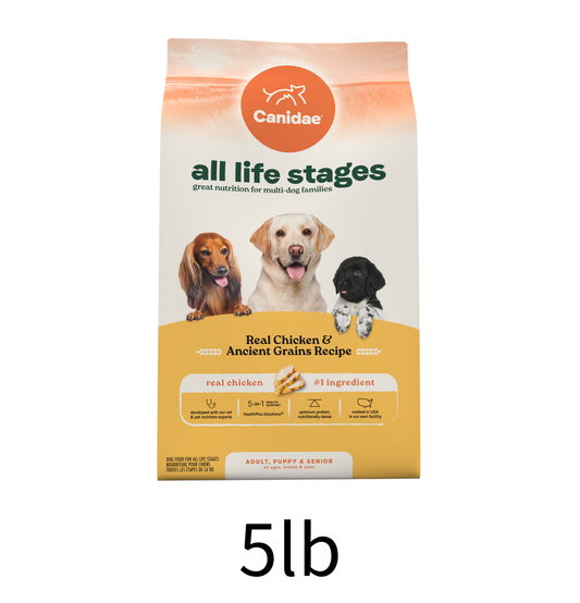 Canidae | 雞肉+糙米全犬狗乾糧 5lb