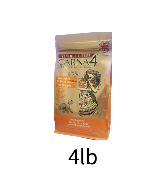 Carna4 | 無穀物鯡魚全貓乾糧 - 4lb