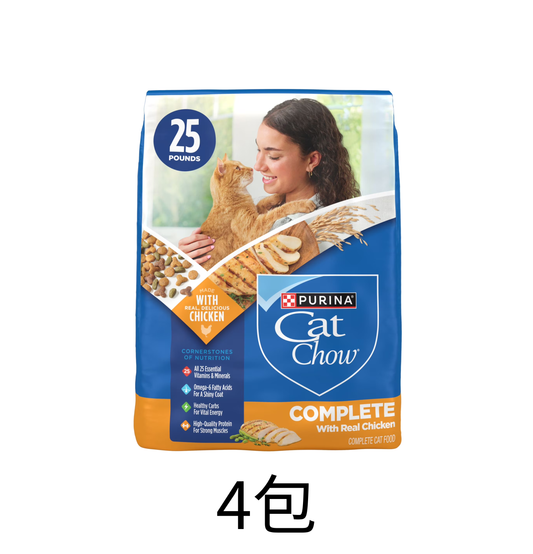 Purina Cat Chow | Complete 成貓配方貓乾糧 15lb - 4包